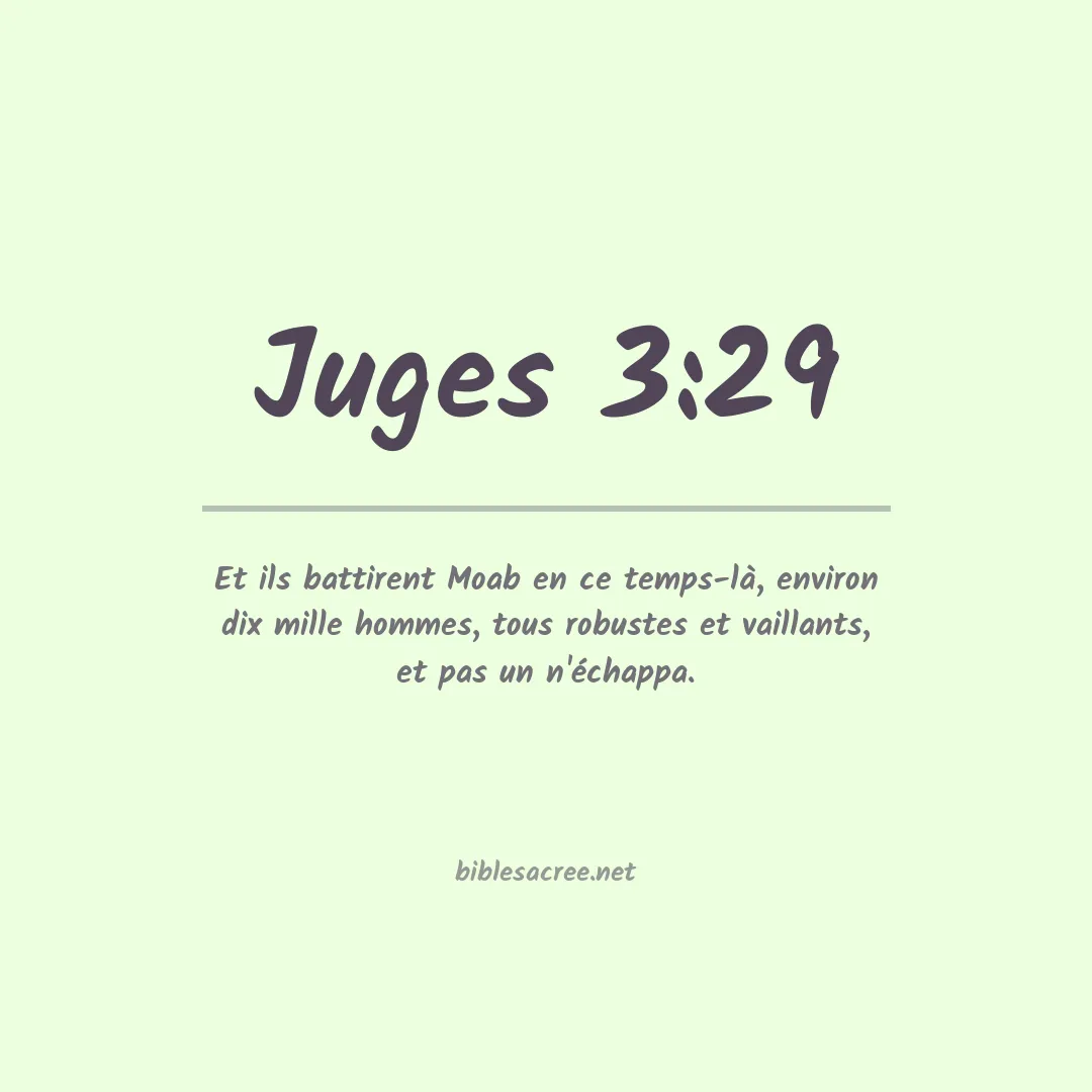 Juges - 3:29