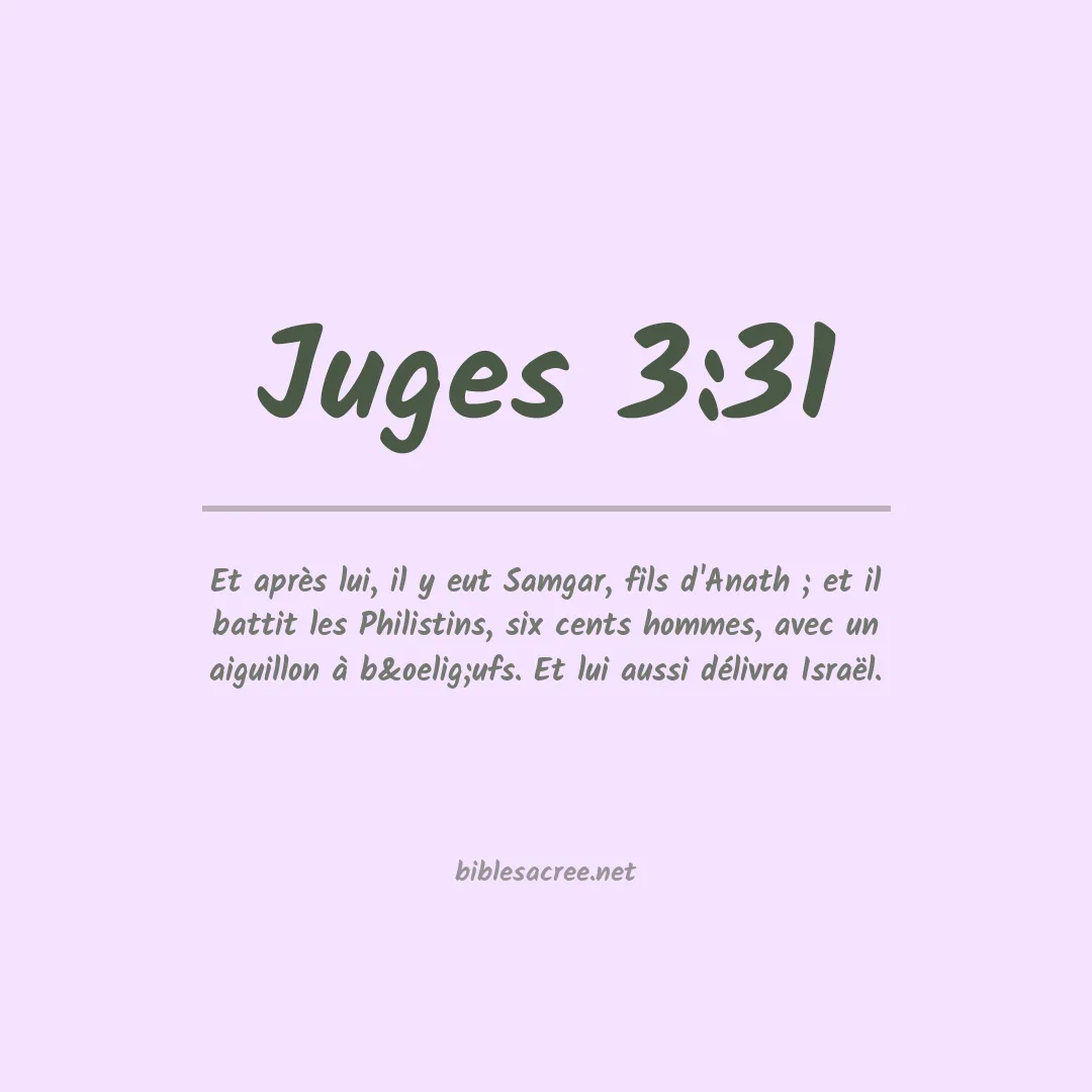 Juges - 3:31