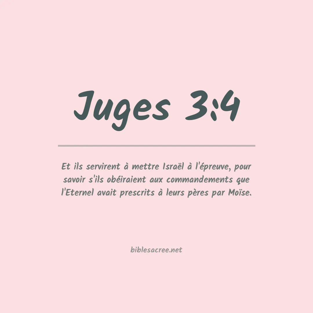 Juges - 3:4