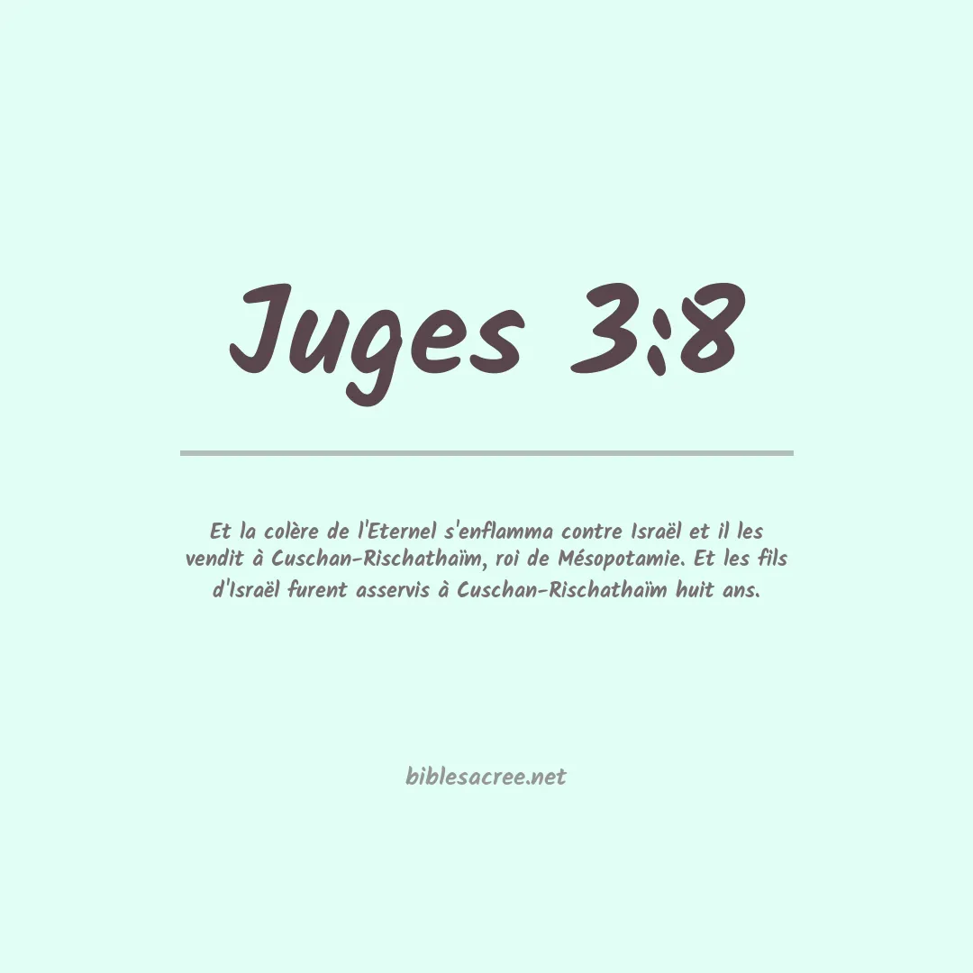 Juges - 3:8