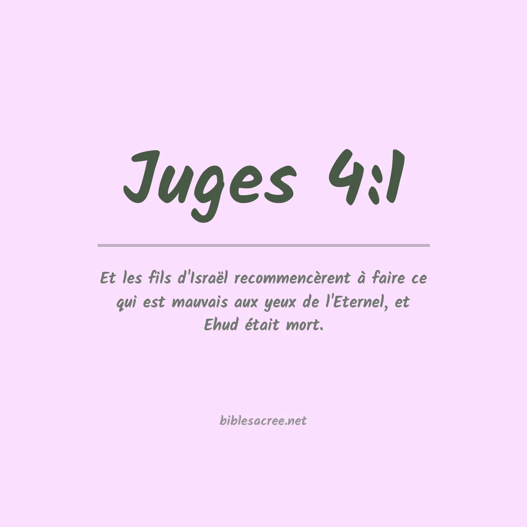 Juges - 4:1