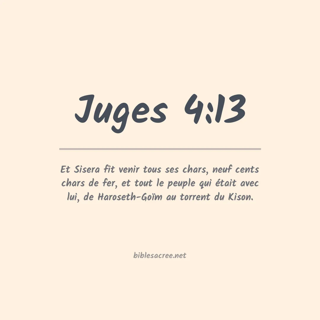 Juges - 4:13