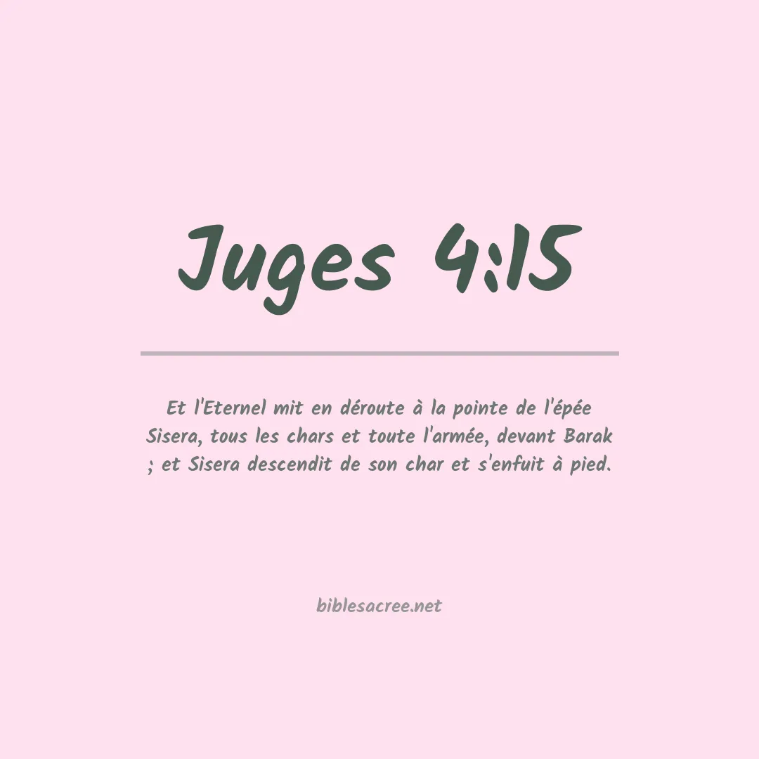 Juges - 4:15