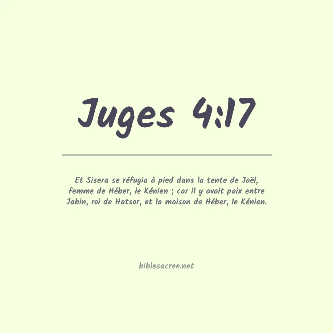 Juges - 4:17