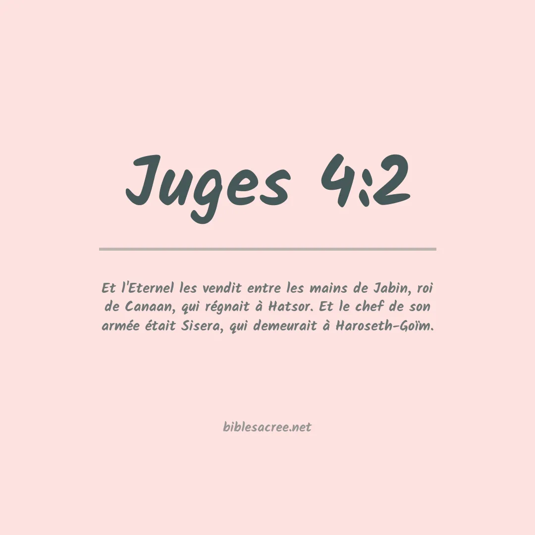 Juges - 4:2