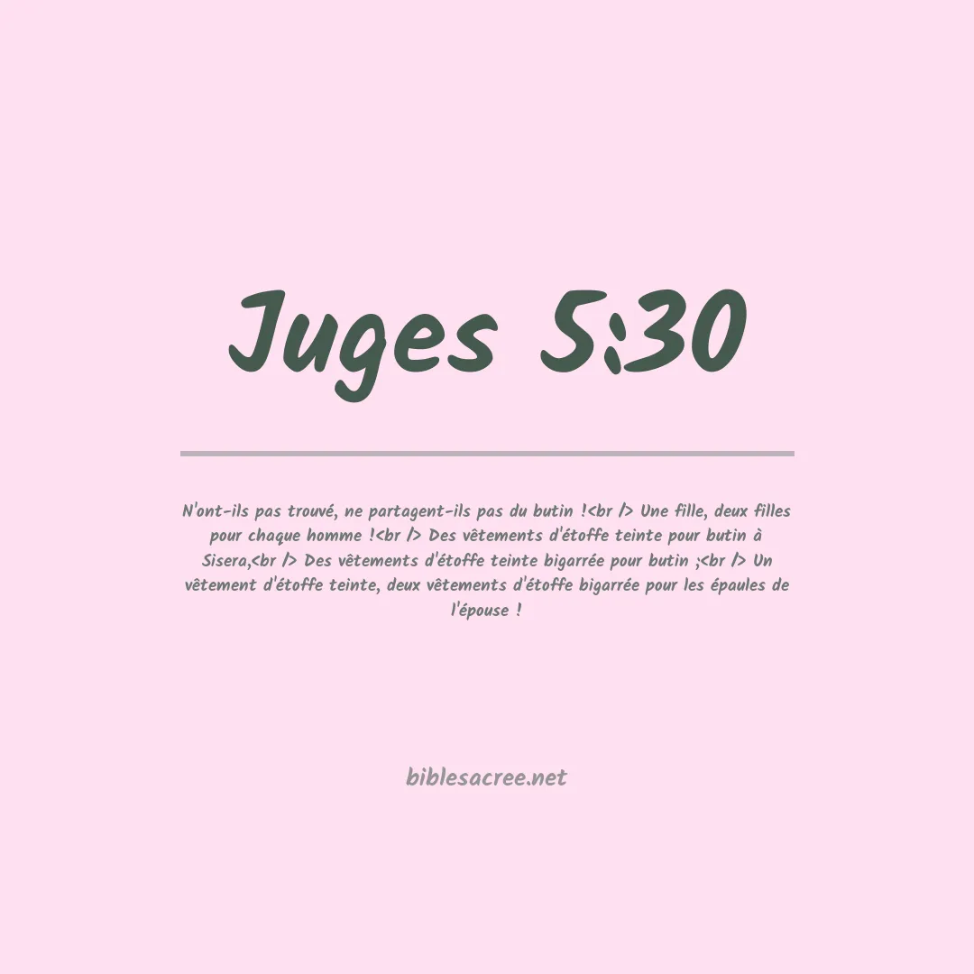 Juges - 5:30