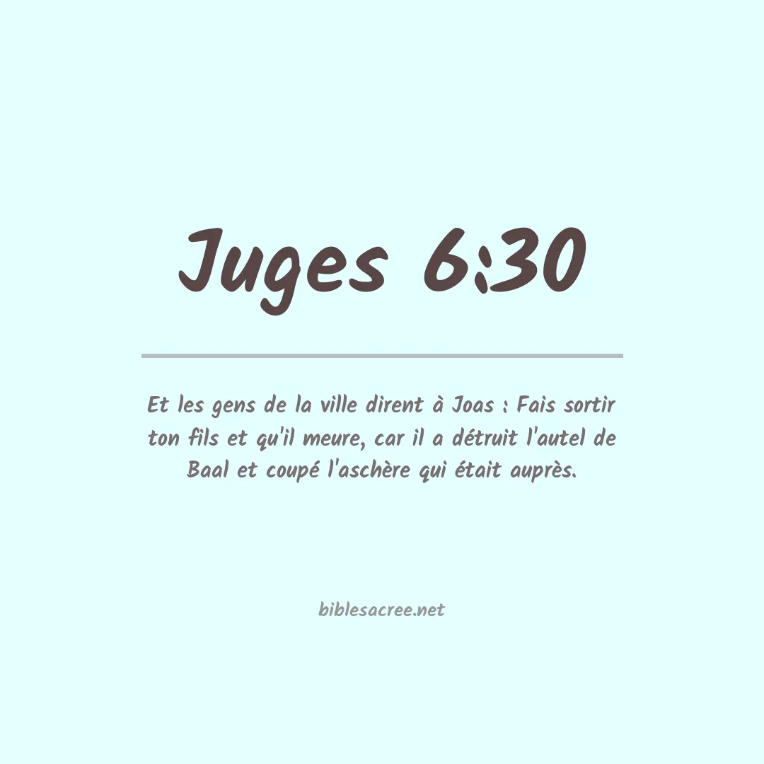Juges - 6:30