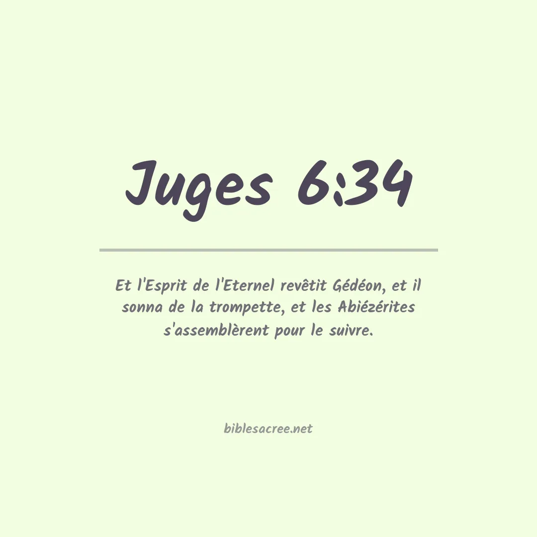 Juges - 6:34