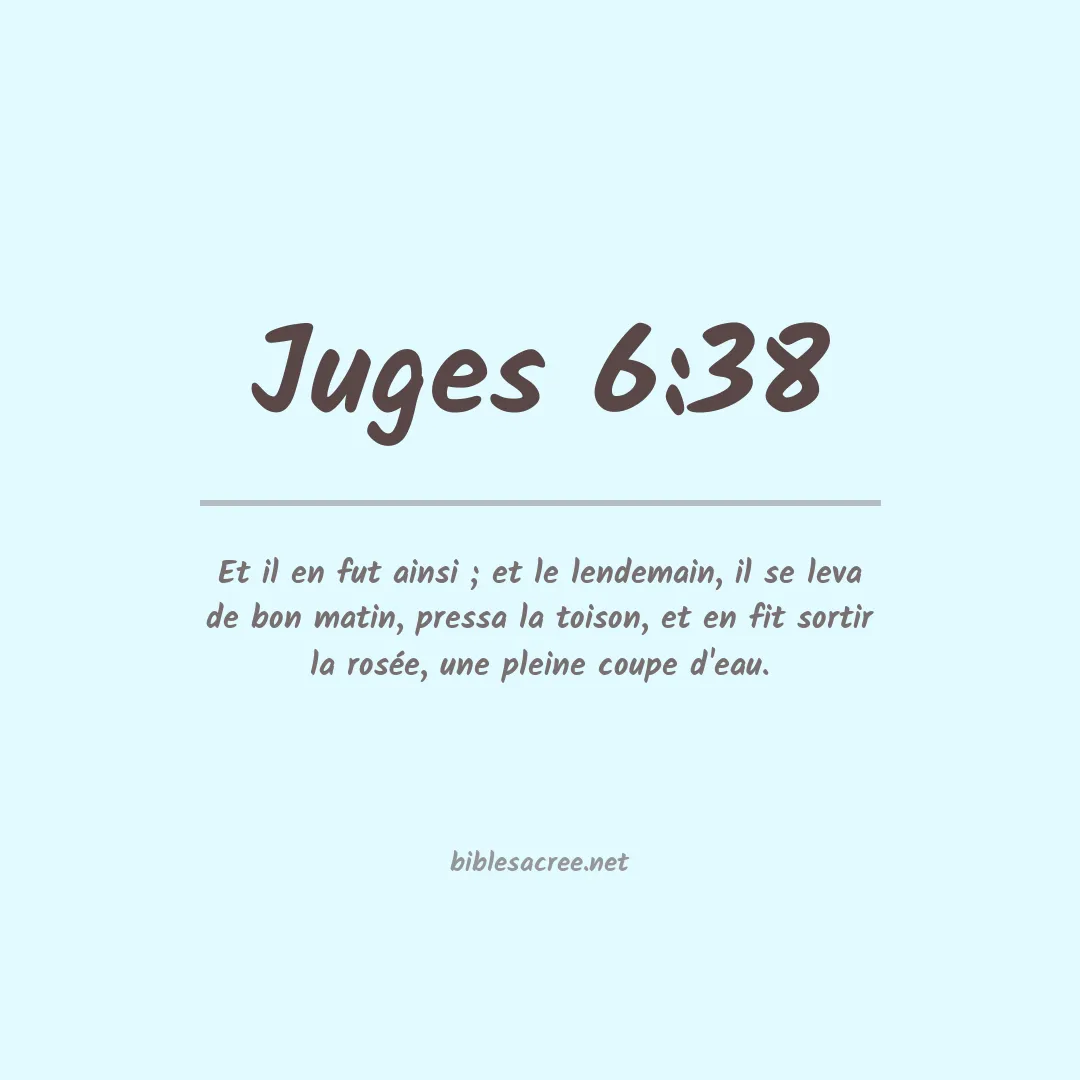 Juges - 6:38