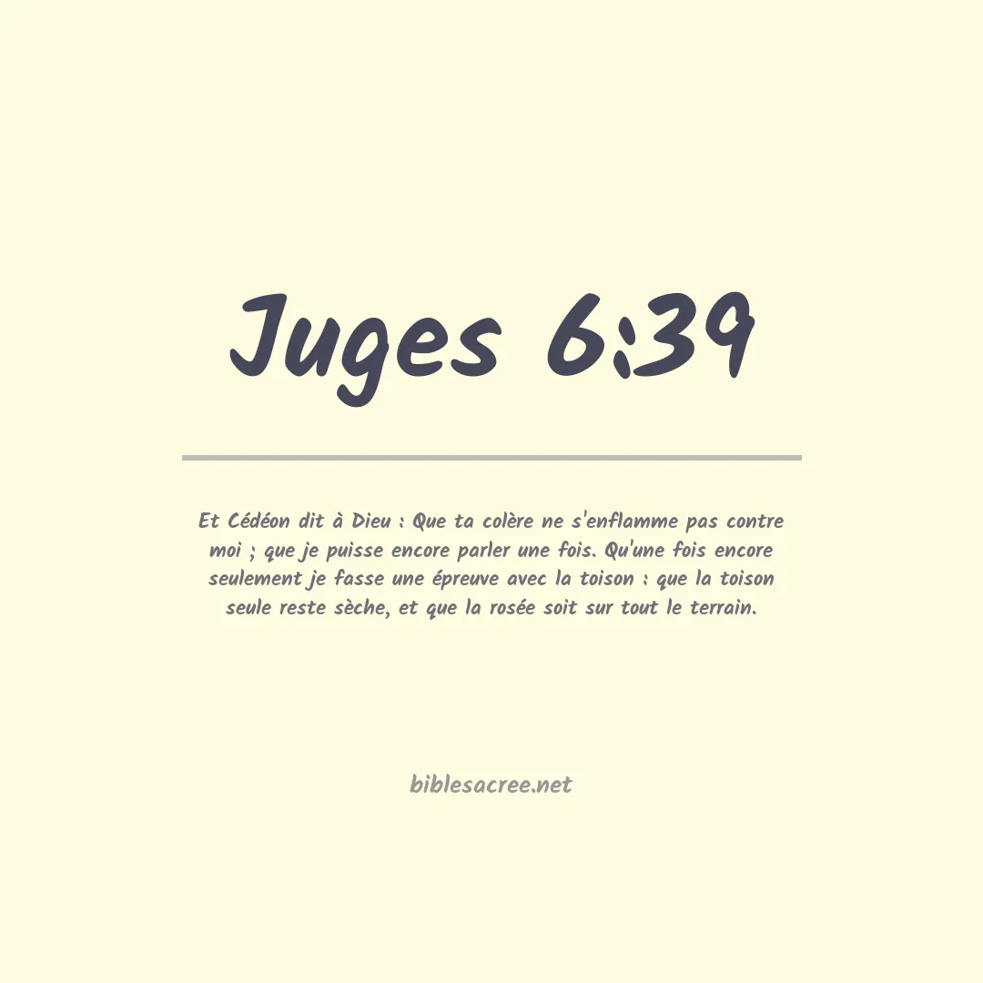 Juges - 6:39