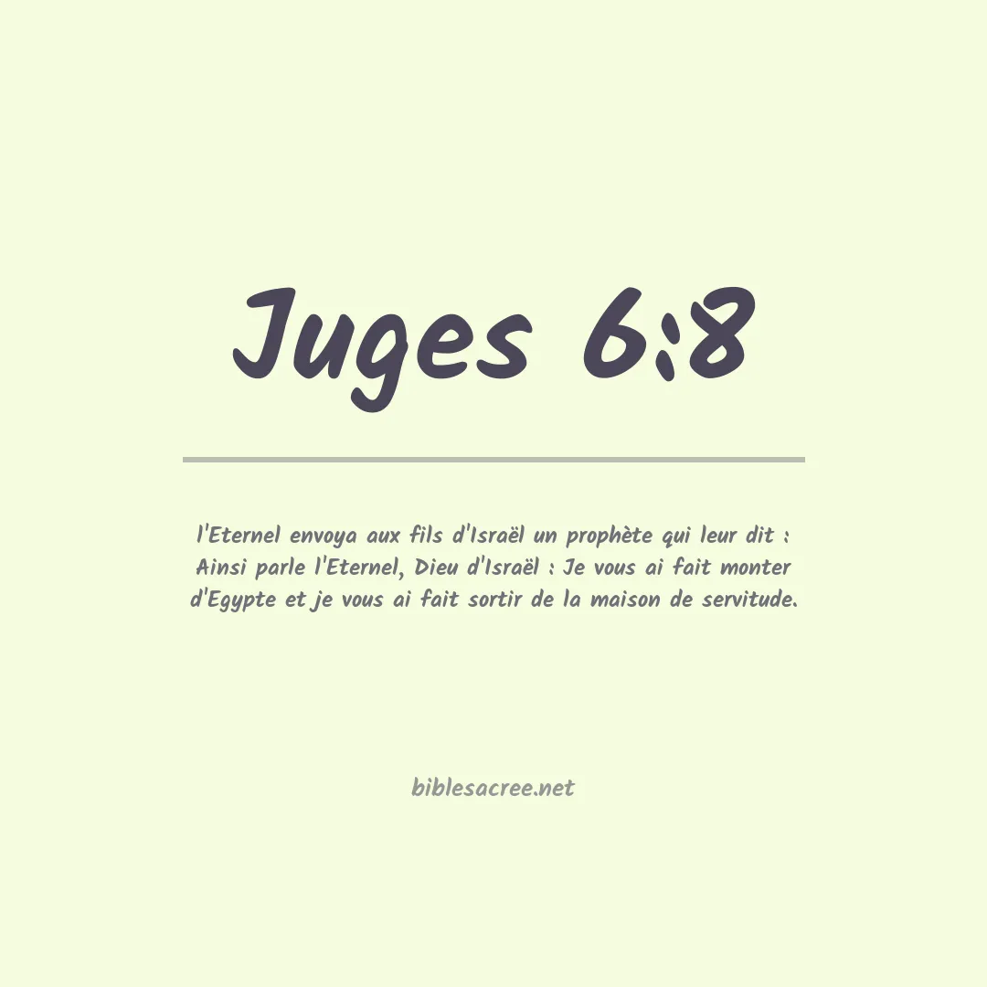 Juges - 6:8