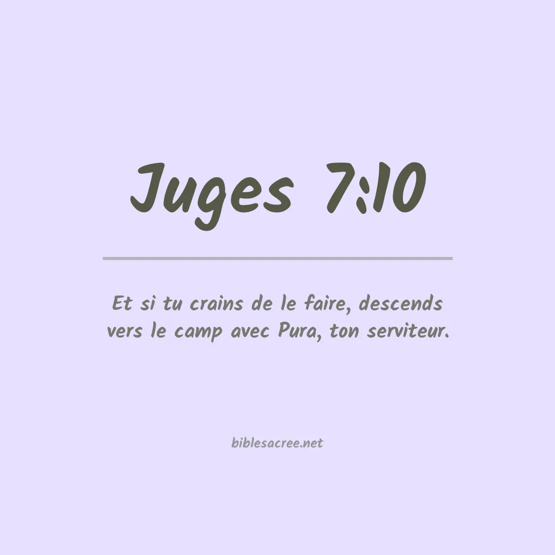 Juges - 7:10