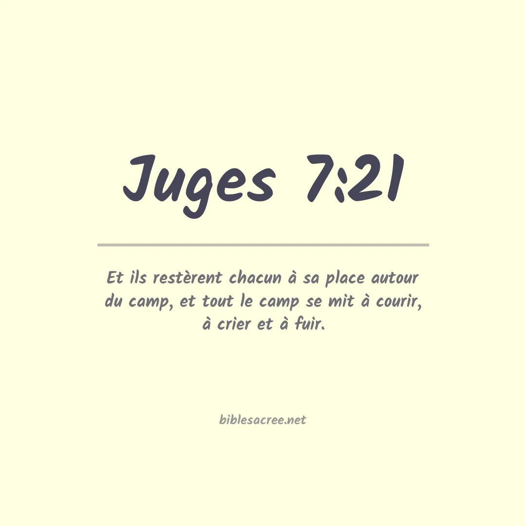 Juges - 7:21