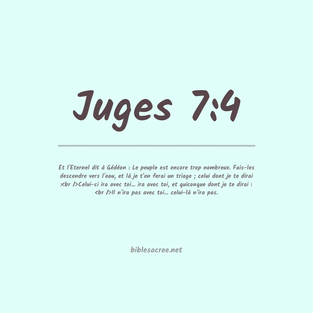 Juges - 7:4