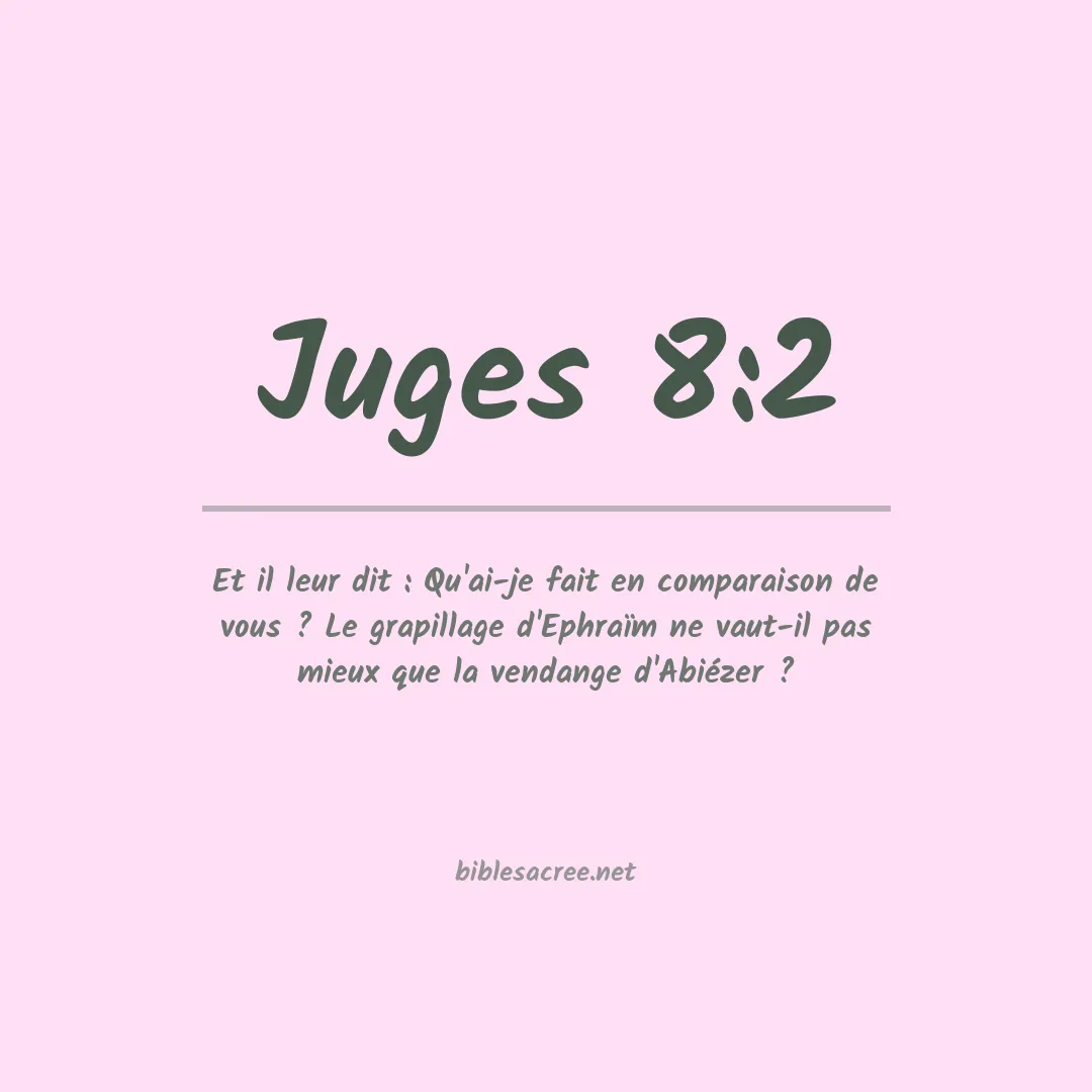 Juges - 8:2