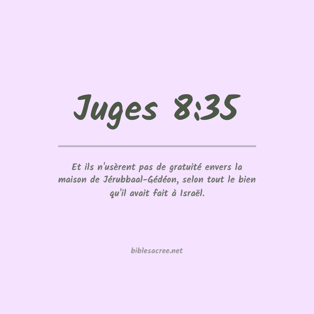 Juges - 8:35