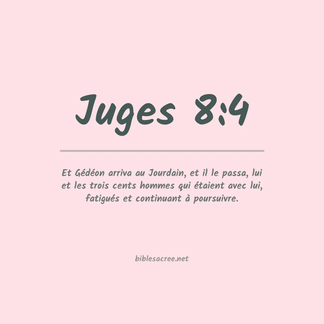 Juges - 8:4