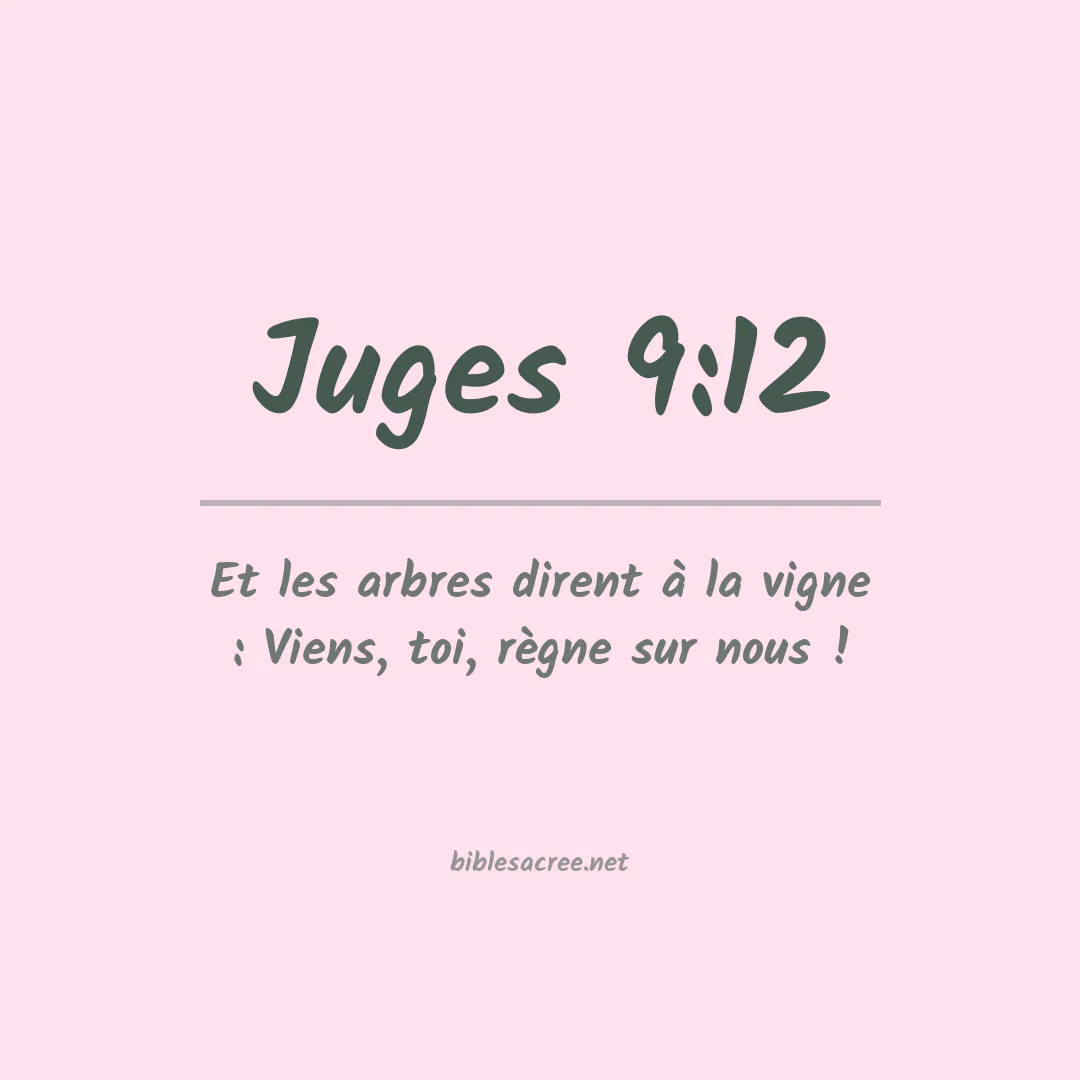 Juges - 9:12