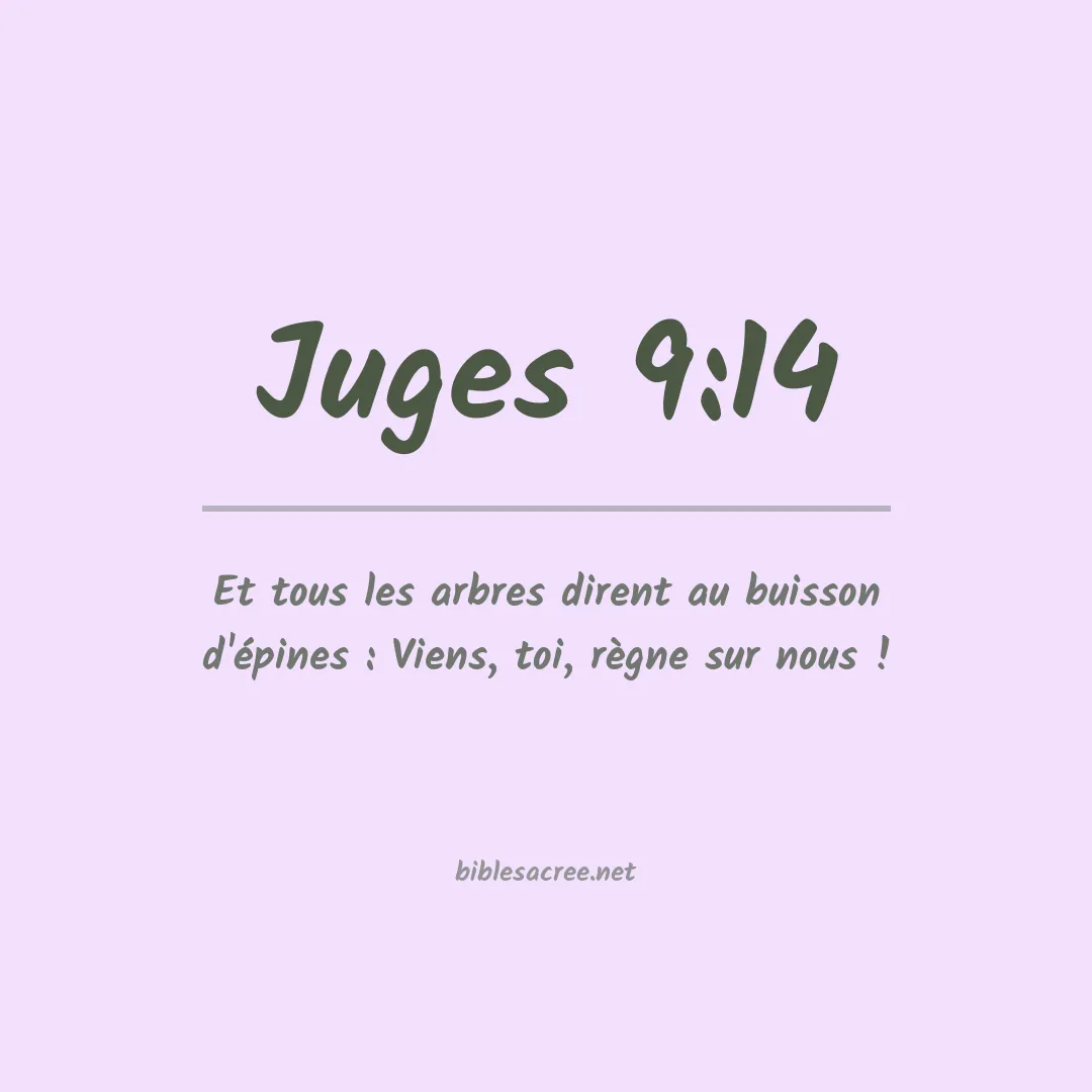 Juges - 9:14