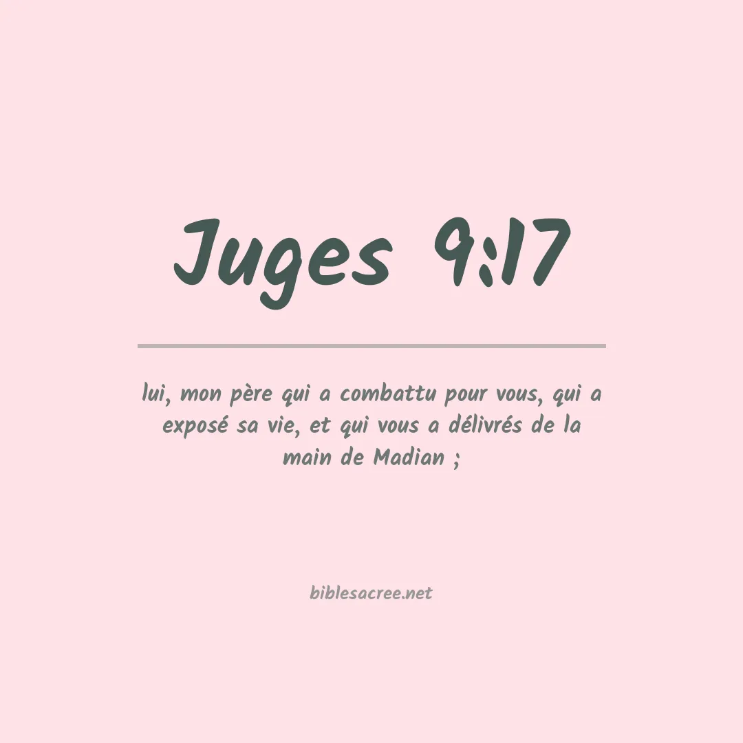Juges - 9:17