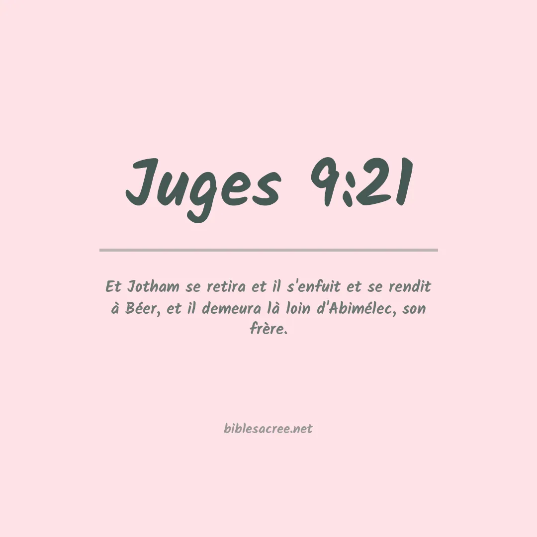 Juges - 9:21