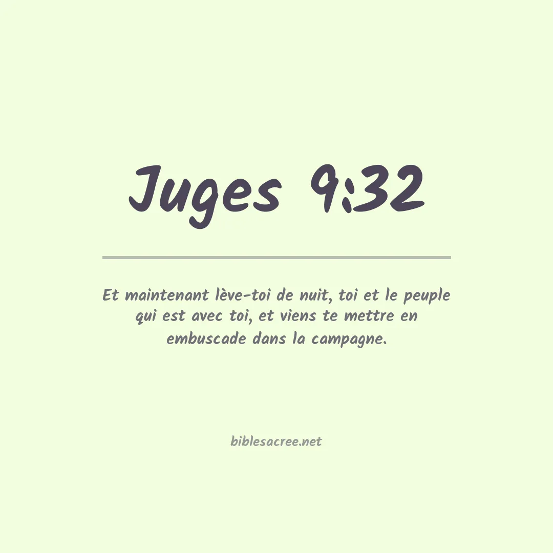 Juges - 9:32
