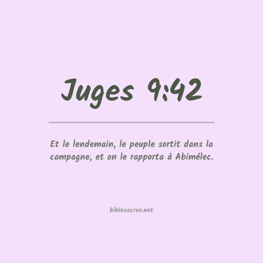 Juges - 9:42