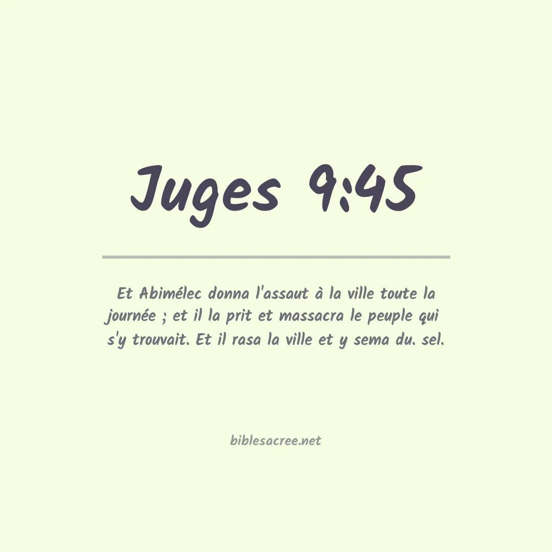 Juges - 9:45