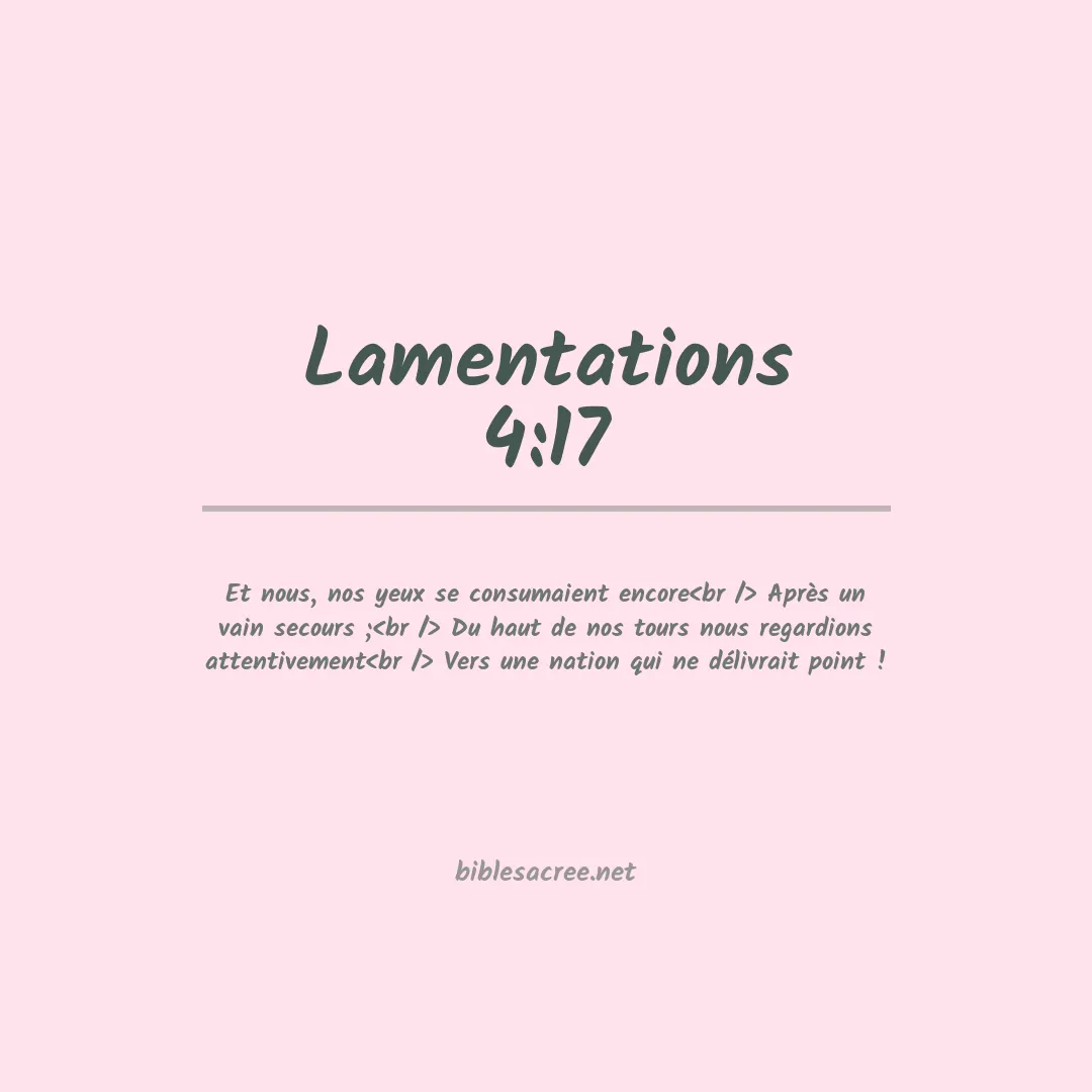 Lamentations - 4:17