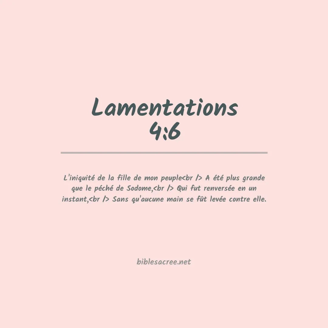 Lamentations - 4:6