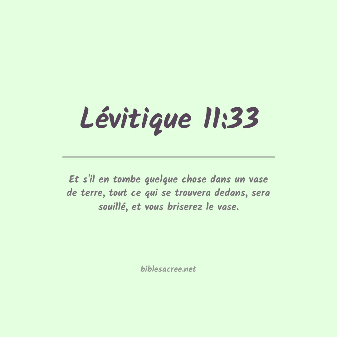 Lévitique - 11:33