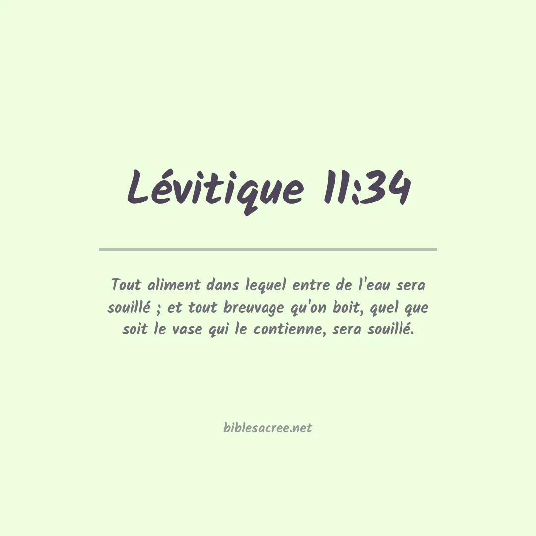 Lévitique - 11:34