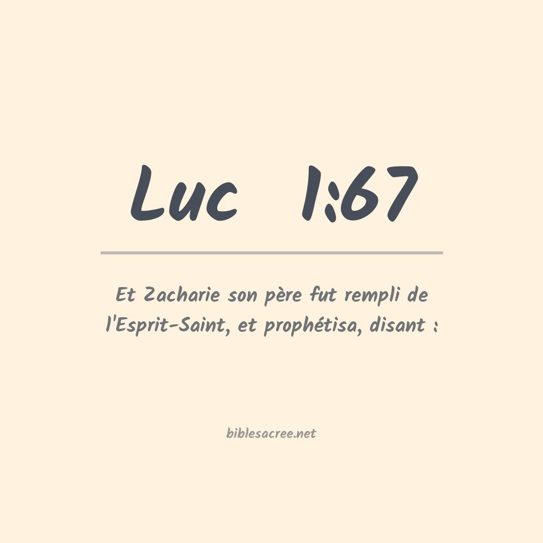 Luc  - 1:67