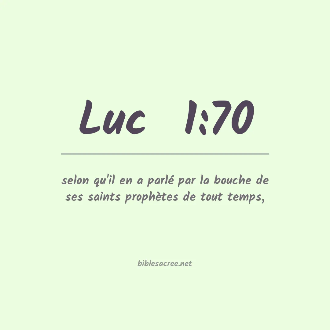 Luc  - 1:70