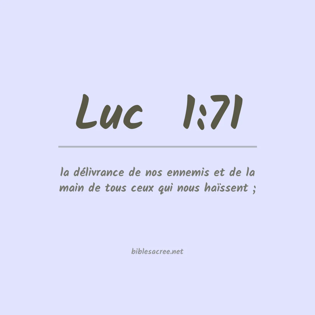Luc  - 1:71