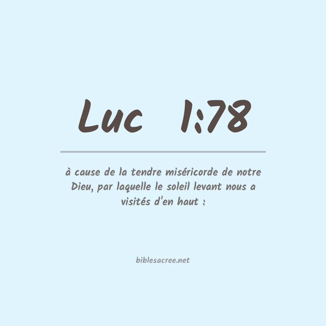 Luc  - 1:78