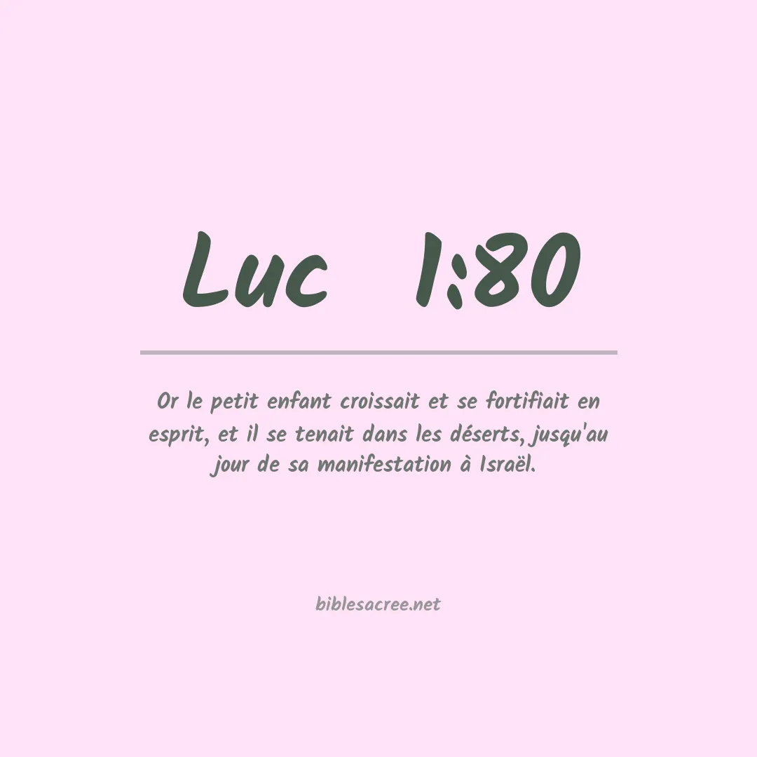 Luc  - 1:80
