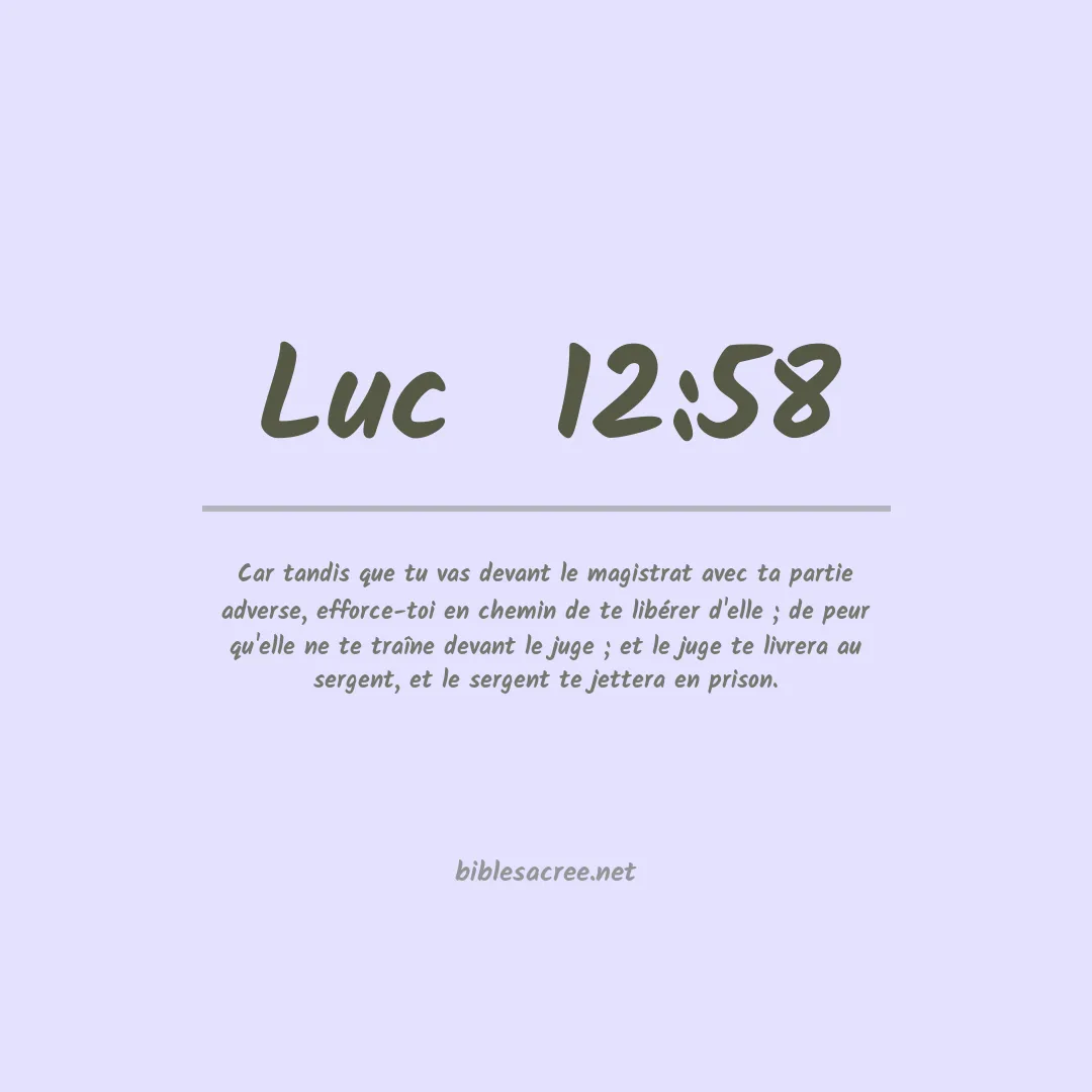 Luc - 12:58