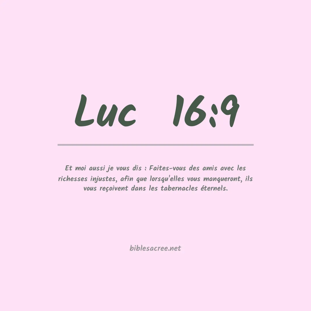 Luc  - 16:9