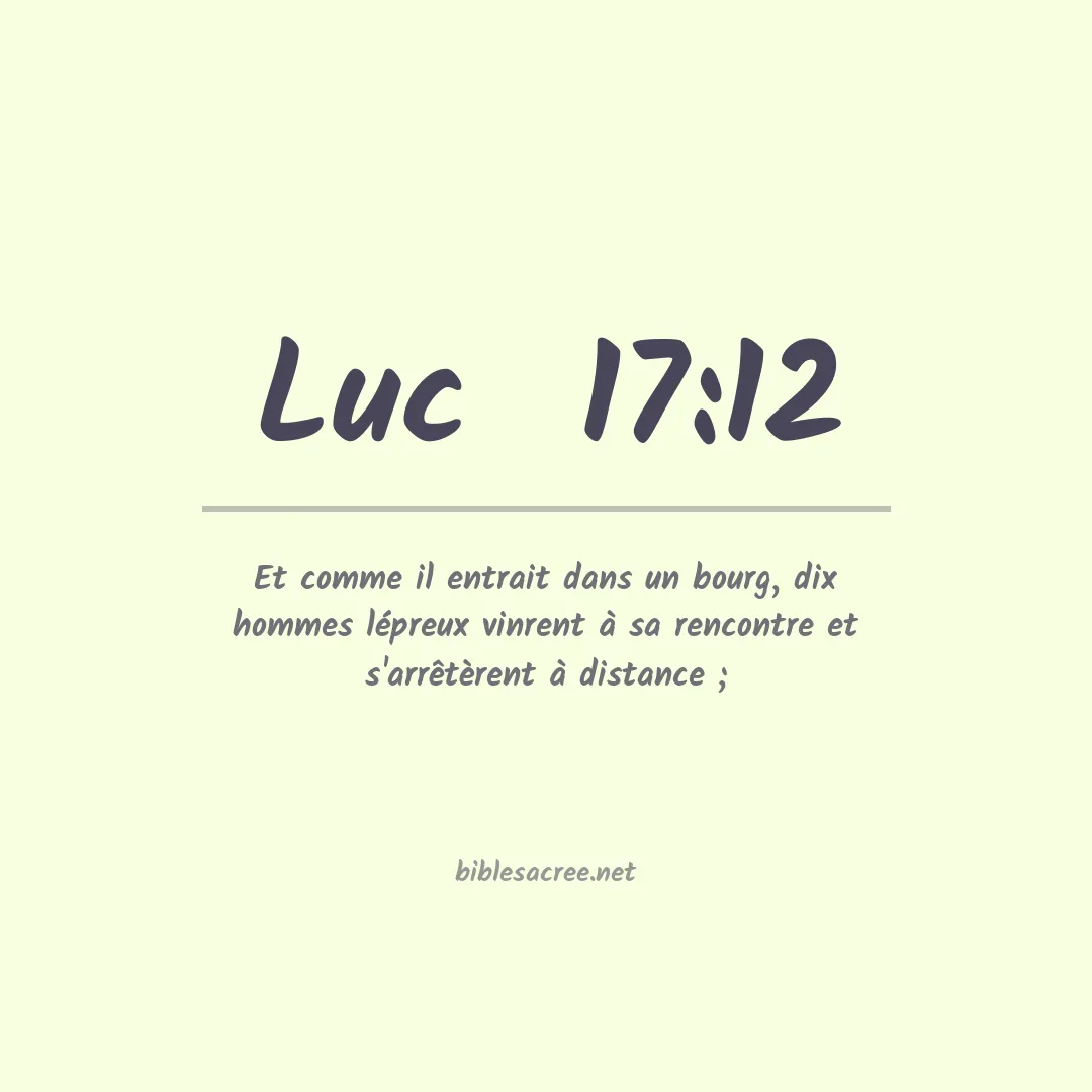 Luc - 17:12