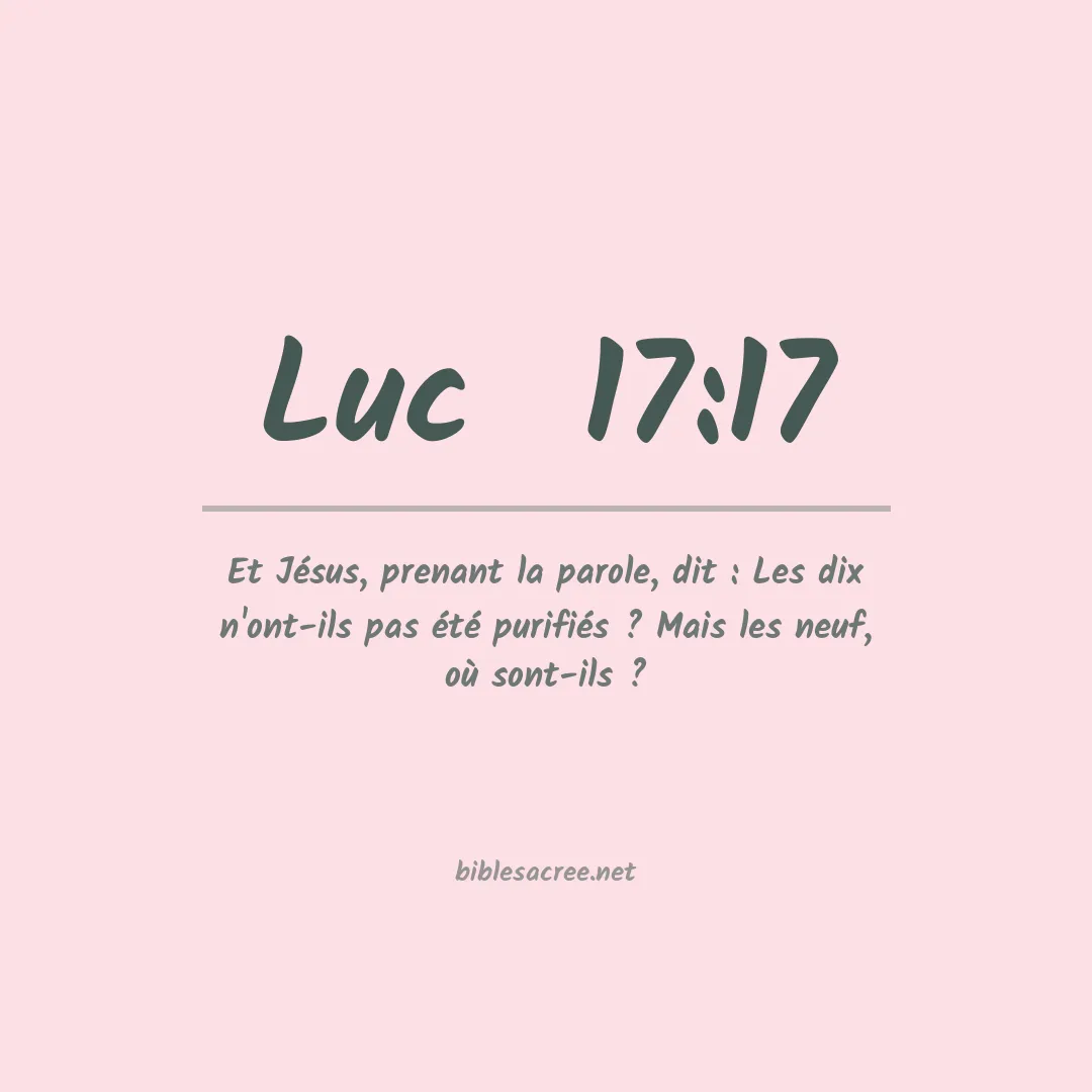 Luc - 17:17