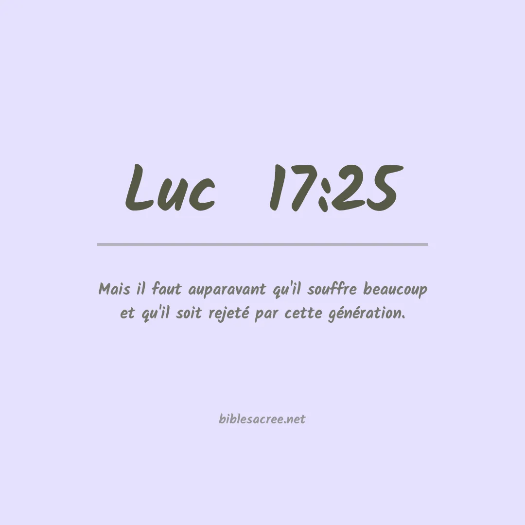 Luc - 17:25