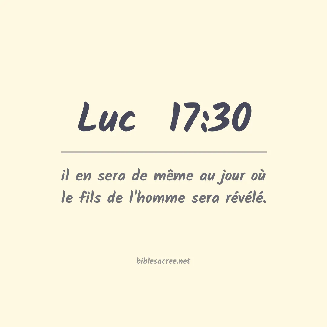 Luc  - 17:30