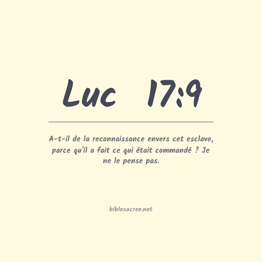 Luc - 17:9