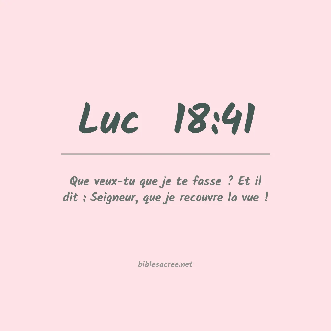 Luc  - 18:41