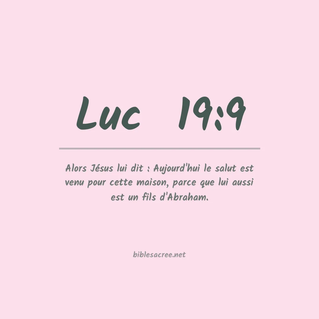 Luc  - 19:9