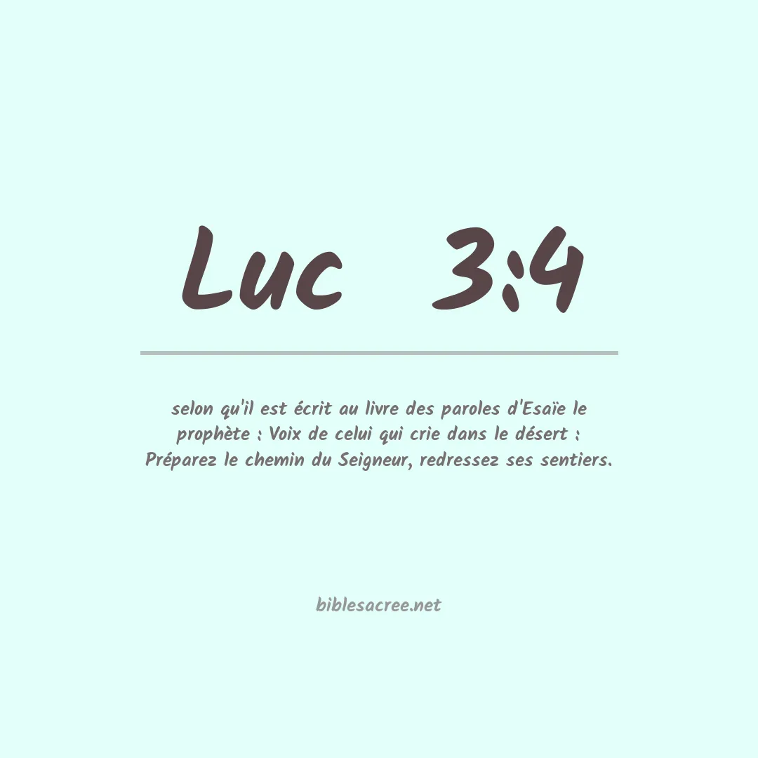Luc  - 3:4