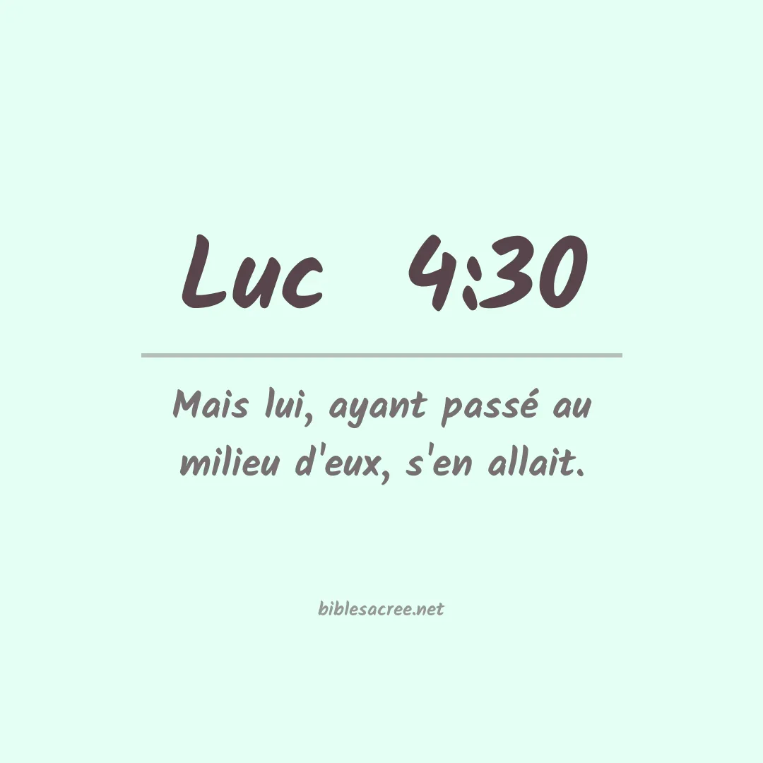 Luc  - 4:30