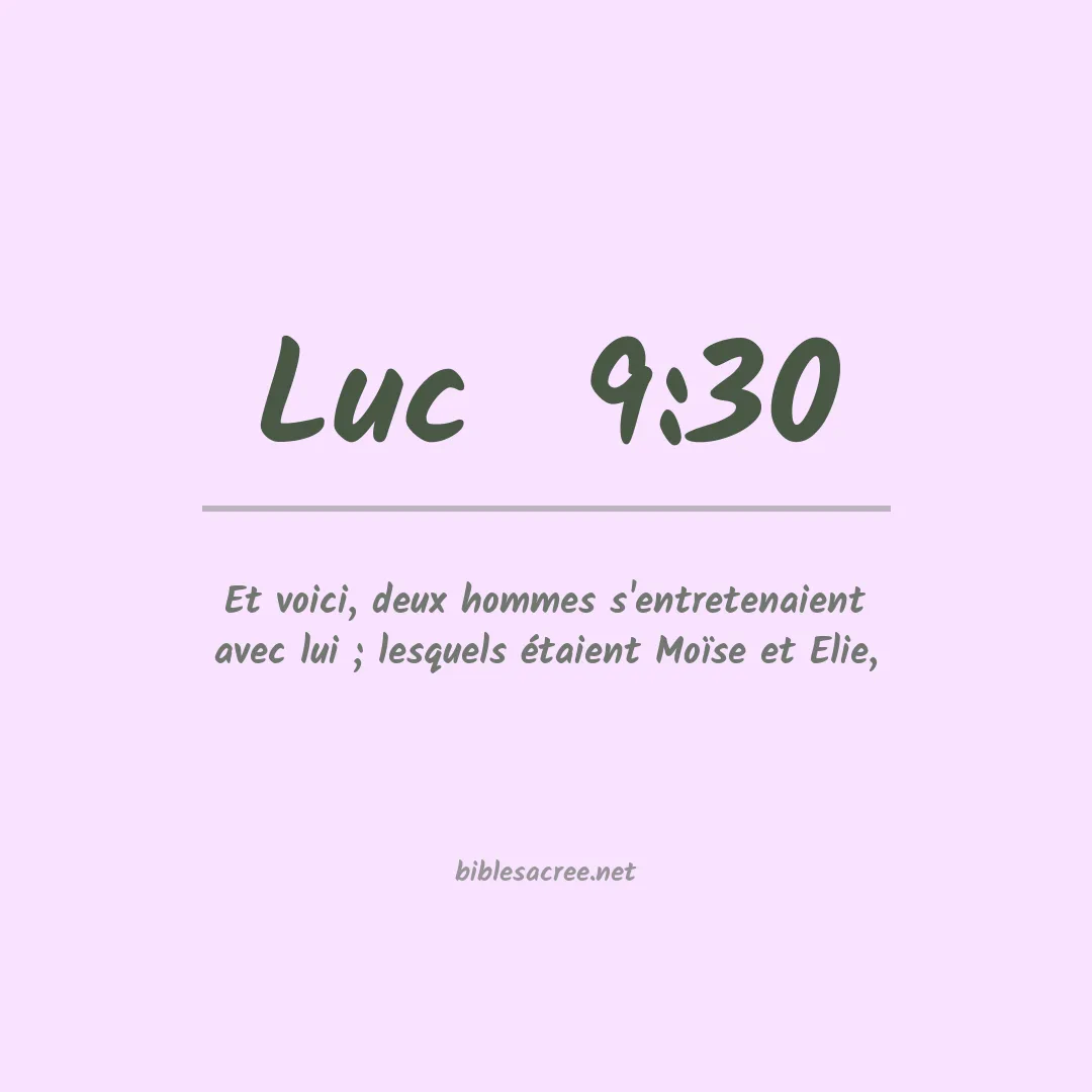Luc  - 9:30