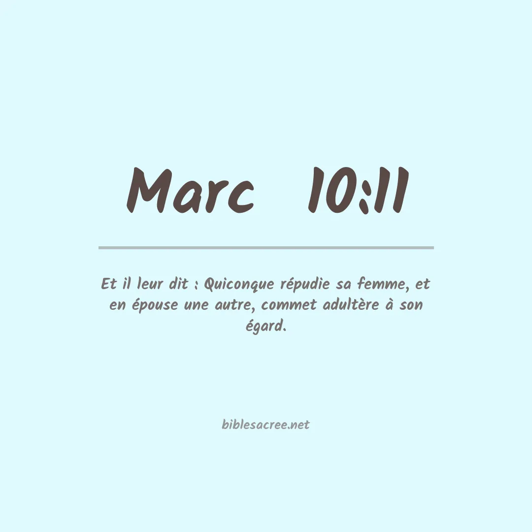 Marc  - 10:11